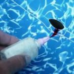 pool leak detection dye testing